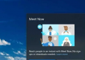 立即开会按钮现在向更多Windows 10用户推广