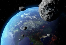 四个潜在危险的小行星被发现仅几小时后便飞离地球