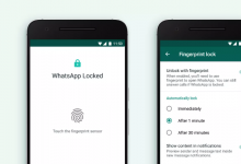 WhatsApp在Android上获得指纹解锁