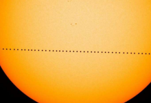 水星将在星期一进行罕见的阳光游行表演