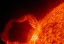 太阳表面的磁性重新连接会发射太阳针