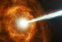 天文学家使用哈勃太空望远镜观测最明亮的伽马射线爆发