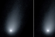 天文学家发布了一颗星际彗星进入地球的特写照片