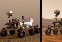 两辆火星车再次在火星上滚动好奇号和2020年火星号