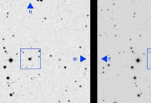 科学家在天空中发现寿命短的光源