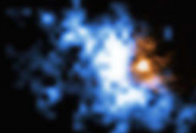 ESO的观测揭示了宇宙黎明时黑洞的早餐
