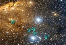 研究揭示了彗星小球CG 30附近年轻恒星的性质
