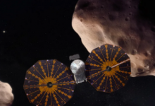 美国宇航局的露西任务发现了一颗绕小行星Eurybates轨道运行的卫星