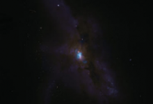 ALMA在二元超大规模黑洞影响范围内发现分子气体