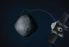 OSIRIS-REx绕小行星Bennu运行