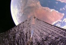 LightSail 2从太空中捕捉地球的惊人照片