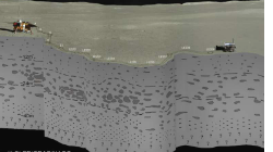 娥四号探入月球表面40米