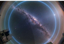 新的ESO研究评估了卫星星座对天文观测的影响