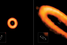 天文学家在双星周围的原行星盘中发现了惊人的轨道几何形状