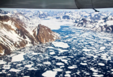格陵兰岛和南极洲的融化速度是1990年代的六倍