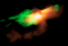 ALMA解决了超大质量黑洞受年轻喷气机影响的气体