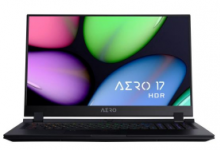 技嘉的Aero 17具有4K HDR显示屏和英特尔的8核i9 CPU