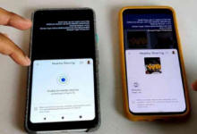 谷歌Google在视频中演示了未宣布的附近共享功能