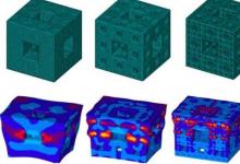 减震的分形立方体可以打造高科技装甲