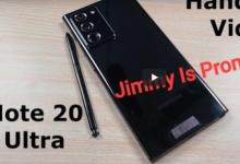三星Galaxy Note 20 Ultra 5G的动手视频