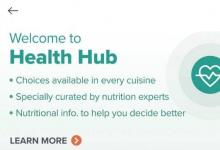 Swiggy添加了健康中心 该中心可以管理健康食品以及营养价值