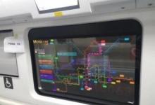 LG Display在中国地铁上亮相透明OLED显示器