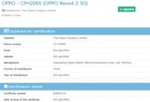 OPPO Reno4 Z 5G Bags NBTC认证