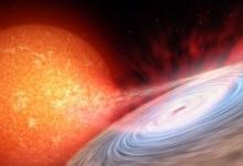 恒星质量黑洞爆发时发现的连续红外风