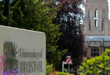 世界大学排名使布里斯托尔进入英国前十