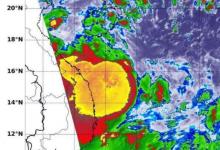 美国宇航局发现热带风暴Noul受到打击
