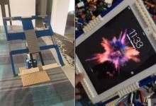 这位Redditor使用Lego制作了旋转的iPad基座