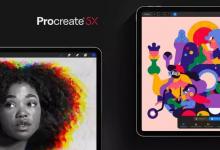 Procreate 5X添加了新的过滤器和方便的参考伴侣视图