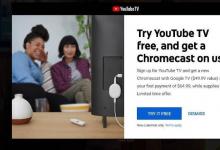 新注册的YouTube电视提供了Google TV的免费Chromecast