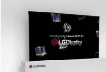LG可能会在2020年10月推出全球首款可卷曲OLED电视