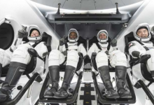 宇航员前往SpaceX的第二次机组飞行的发射场