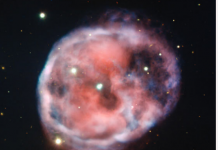 VLT拍摄头骨星云的惊人图像
