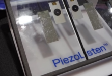 TDK的PiezoListen扬声器可以嵌入显示器