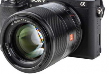 用于索尼E卡口的Viltrox AF 33mm f1.4相机的价格为239美元