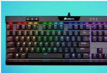 Corsair K70 RGB MK.2薄型机械游戏键盘仅售$89