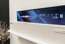 LG将于2019年销售卷帘电视