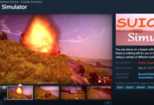 Steam拉扯了自杀模拟器游戏和其他游戏