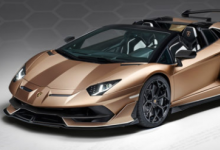 兰博基尼AventadorSVJ敞篷跑车