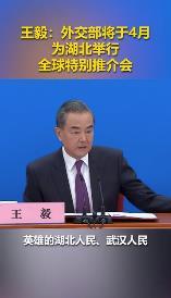 外交部将为湖北举行全球特别推介会 什么情况？