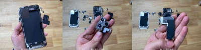 外媒GSMArena对iPhone 12 Pro Max进行了拆解