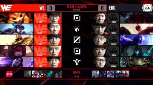 lpl2018春季赛2月4日WEvsEDG比赛视频：EDG2：1击败WE