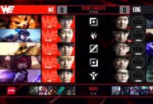 前沿手游：lpl2018春季赛2月4日WEvsEDG比赛视频：EDG2：1击败WE