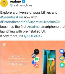 realme UI正式版的推送时间最快是在2月份