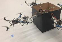 佐治亚理工学院系统允许多架无人机提升重包裹