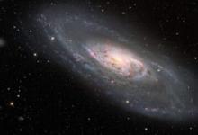 使用NicholasUMayall望远镜拍摄的Messier106的华丽图像