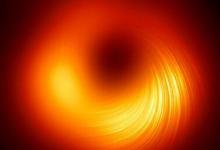 梅西耶87中心的黑洞在偏振光下成像
